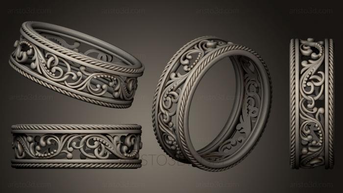 Jewelry rings (JVLRP_0236) 3D model for CNC machine